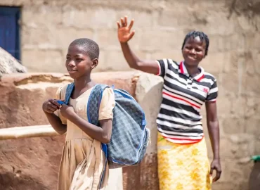 The difference made- a child can go to school